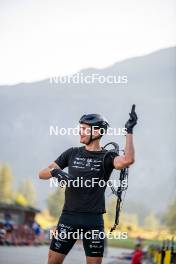 29.08.2024, Bessans, France (FRA): Emilien Jacquelin (FRA) - Biathlon summer training, Bessans (FRA). www.nordicfocus.com. © Authamayou/NordicFocus. Every downloaded picture is fee-liable.