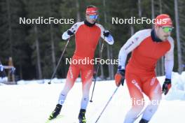 07.11.2024, Davos, Switzerland (SUI): Niklas Hartweg (SUI) - Biathlon training, snowfarming track, Davos (SUI). www.nordicfocus.com. © Manzoni/NordicFocus. Every downloaded picture is fee-liable.