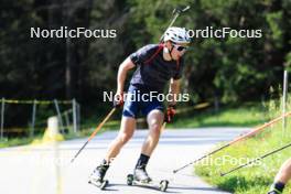 18.07.2024, Lenzerheide, Switzerland (SUI): Bjorn Westervelt (USA) - Biathlon summer training, Lenzerheide (SUI). www.nordicfocus.com. © Manzoni/NordicFocus. Every downloaded picture is fee-liable.