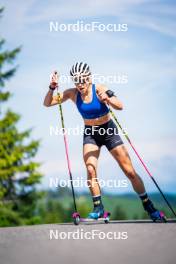 28.06.2024, Lavaze, Italy (ITA): Juni Arnekleiv (NOR) - Biathlon summer training, Lavaze (ITA). www.nordicfocus.com. © Barbieri/NordicFocus. Every downloaded picture is fee-liable.