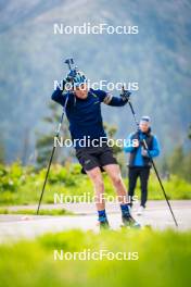 15.06.2024, Lavaze, Italy (ITA): Viktor Brandt (SWE) - Biathlon summer training, Lavaze (ITA). www.nordicfocus.com. © Barbieri/NordicFocus. Every downloaded picture is fee-liable.