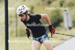 19.05.2024, Forni Avoltri, Italy (ITA): Michela Carrara (ITA) - Biathlon summer training, Forni Avoltri (ITA). www.nordicfocus.com. © Del Fabbro/NordicFocus. Every downloaded picture is fee-liable.