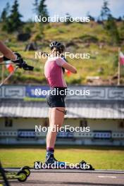 06.08.2024, Lavaze, Italy (ITA): Lea Rothschopf (AUT) - Biathlon summer training, Lavaze (ITA). www.nordicfocus.com. © Barbieri/NordicFocus. Every downloaded picture is fee-liable.