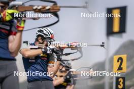 19.06.2024, Lavaze, Italy (ITA): Tommaso Giacomel (ITA) - Biathlon summer training, Lavaze (ITA). www.nordicfocus.com. © Vanzetta/NordicFocus. Every downloaded picture is fee-liable.