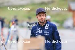 05.09.2024, Lenzerheide, Switzerland (SUI): Patrick Oberegger (ITA) coach Team Norway - Biathlon summer training, Lenzerheide (SUI). www.nordicfocus.com. © Manzoni/NordicFocus. Every downloaded picture is fee-liable.