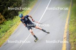 26.08.2024, Martell, Italy (ITA): Lukas Hofer (ITA) - Biathlon summer training, Martell (ITA). www.nordicfocus.com. © Vanzetta/NordicFocus. Every downloaded picture is fee-liable.