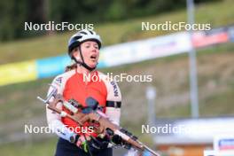 15.09.2024, Lenzerheide, Switzerland (SUI): Lena Haecki-Gross (SUI) - Sommer Nordic Event 2024, Sommer Biathlon Cup, Lenzerheide (SUI). www.nordicfocus.com. © Manzoni/NordicFocus. Every downloaded picture is fee-liable.