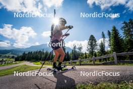 06.08.2024, Lavaze, Italy (ITA): Dunja Zdouc (AUT) - Biathlon summer training, Lavaze (ITA). www.nordicfocus.com. © Barbieri/NordicFocus. Every downloaded picture is fee-liable.