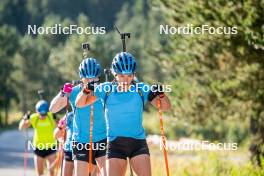 02.09.2024, Font-Romeu, France (FRA): Anna Magnusson (SWE) - Biathlon summer training, Font-Romeu (FRA). www.nordicfocus.com. © Authamayou/NordicFocus. Every downloaded picture is fee-liable.