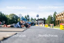 05.09.2024, Font-Romeu, France (FRA): Sara Andersson (SWE) - Biathlon summer training, Font-Romeu (FRA). www.nordicfocus.com. © Authamayou/NordicFocus. Every downloaded picture is fee-liable.