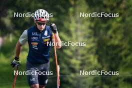 19.06.2024, Lavaze, Italy (ITA): Tommaso Giacomel (ITA) - Biathlon summer training, Lavaze (ITA). www.nordicfocus.com. © Vanzetta/NordicFocus. Every downloaded picture is fee-liable.