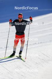 14.10.2024, Ramsau am Dachstein, Austria (AUT): Joscha Burkhalter (SUI) - Biathlon summer training, Dachsteinglacier, Ramsau am Dachstein (AUT). www.nordicfocus.com. © Manzoni/NordicFocus. Every downloaded picture is fee-liable.