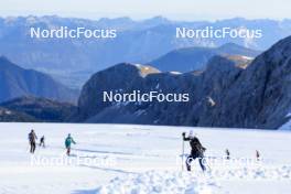 14.10.2024, Ramsau am Dachstein, Austria (AUT): Jeanne Richard (FRA) - Biathlon summer training, Dachsteinglacier, Ramsau am Dachstein (AUT). www.nordicfocus.com. © Manzoni/NordicFocus. Every downloaded picture is fee-liable.