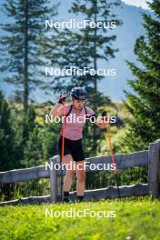 06.08.2024, Lavaze, Italy (ITA): Anna Juppe (AUT) - Biathlon summer training, Lavaze (ITA). www.nordicfocus.com. © Barbieri/NordicFocus. Every downloaded picture is fee-liable.