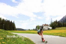 20.05.2024, Lenzerheide, Switzerland (SUI): Elisa Gasparin (SUI) - Biathlon summer training, Lenzerheide (SUI). www.nordicfocus.com. © Manzoni/NordicFocus. Every downloaded picture is fee-liable.