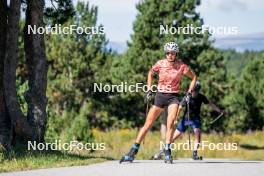 17.08.2024, Font-Romeu, France (FRA): Voldiya Galmace-Paulin (FRA) - Biathlon summer training, Font-Romeu (FRA). www.nordicfocus.com. © Authamayou/NordicFocus. Every downloaded picture is fee-liable.