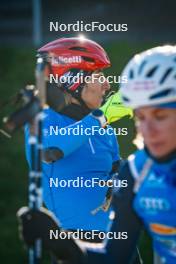 29.09.2024, Lavaze, Italy (ITA): Lisa Vittozzi (ITA) - Biathlon summer training, Lavaze (ITA). www.nordicfocus.com. © Barbieri/NordicFocus. Every downloaded picture is fee-liable.