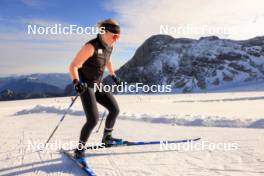 14.10.2024, Ramsau am Dachstein, Austria (AUT): Sophie Chauveau (FRA) - Biathlon summer training, Dachsteinglacier, Ramsau am Dachstein (AUT). www.nordicfocus.com. © Manzoni/NordicFocus. Every downloaded picture is fee-liable.