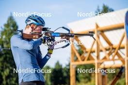 05.09.2024, Font-Romeu, France (FRA): Sebastian Samuelsson (SWE) - Biathlon summer training, Font-Romeu (FRA). www.nordicfocus.com. © Authamayou/NordicFocus. Every downloaded picture is fee-liable.