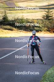 22.10.2024, Lavaze, Italy (ITA): Karoline Offigstad Knotten (NOR) - Biathlon summer training, Lavaze (ITA). www.nordicfocus.com. © Vanzetta/NordicFocus. Every downloaded picture is fee-liable.