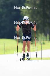 18.07.2024, Lenzerheide, Switzerland (SUI): Bjorn Westervelt (USA) - Biathlon summer training, Lenzerheide (SUI). www.nordicfocus.com. © Manzoni/NordicFocus. Every downloaded picture is fee-liable.