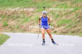 05.09.2024, Lenzerheide, Switzerland (SUI): Ingrid Landmark Tandrevold (NOR) - Biathlon summer training, Lenzerheide (SUI). www.nordicfocus.com. © Manzoni/NordicFocus. Every downloaded picture is fee-liable.