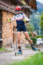 30.09.2024, Lavaze, Italy (ITA): Lisa Vittozzi (ITA) - Biathlon summer training, Lavaze (ITA). www.nordicfocus.com. © Barbieri/NordicFocus. Every downloaded picture is fee-liable.