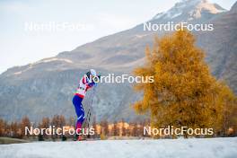 07.11.2024, Bessans, France (FRA): Theo Guiraud Poillot (FRA) - Biathlon summer training, Bessans (FRA). www.nordicfocus.com. © Authamayou/NordicFocus. Every downloaded picture is fee-liable.