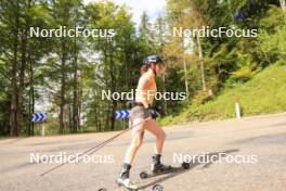 11.06.2024, Premanon, France (FRA): Lou Jeanmonnot (FRA) - Biathlon summer training, Premanon (FRA). www.nordicfocus.com. © Manzoni/NordicFocus. Every downloaded picture is fee-liable.