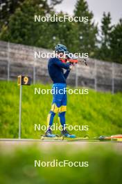 15.06.2024, Lavaze, Italy (ITA): Jesper Nelin (SWE) - Biathlon summer training, Lavaze (ITA). www.nordicfocus.com. © Barbieri/NordicFocus. Every downloaded picture is fee-liable.