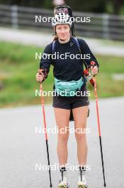 05.09.2024, Lenzerheide, Switzerland (SUI): Maren Kirkeeide (NOR) - Biathlon summer training, Lenzerheide (SUI). www.nordicfocus.com. © Manzoni/NordicFocus. Every downloaded picture is fee-liable.