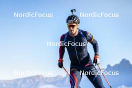 22.10.2024, Lavaze, Italy (ITA): Vetle Sjaastad Christiansen (NOR) - Biathlon summer training, Lavaze (ITA). www.nordicfocus.com. © Vanzetta/NordicFocus. Every downloaded picture is fee-liable.