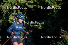 05.09.2024, Font-Romeu, France (FRA): Sara Andersson (SWE) - Biathlon summer training, Font-Romeu (FRA). www.nordicfocus.com. © Authamayou/NordicFocus. Every downloaded picture is fee-liable.