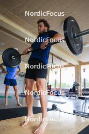 16.09.2024, Lenzerheide, Switzerland (SUI): Antonin Guigonnat (FRA) - Biathlon summer training, Lenzerheide (SUI). www.nordicfocus.com. © Manzoni/NordicFocus. Every downloaded picture is fee-liable.