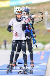 15.09.2024, Lenzerheide, Switzerland (SUI): Anaelle Bondoux (FRA) - Sommer Nordic Event 2024, Sommer Biathlon Cup, Lenzerheide (SUI). www.nordicfocus.com. © Manzoni/NordicFocus. Every downloaded picture is fee-liable.