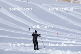 12.10.2024, Ramsau am Dachstein, Austria (AUT): Lou Jeanmonnot (FRA) - Biathlon summer training, Dachsteinglacier, Ramsau am Dachstein (AUT). www.nordicfocus.com. © Manzoni/NordicFocus. Every downloaded picture is fee-liable.