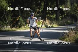 27.08.2024, Martell, Italy (ITA): Braunhofer Patrick (ITA) - Biathlon summer training, Martell (ITA). www.nordicfocus.com. © Vanzetta/NordicFocus. Every downloaded picture is fee-liable.