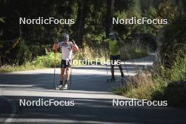 27.08.2024, Martell, Italy (ITA): Braunhofer Patrick (ITA) - Biathlon summer training, Martell (ITA). www.nordicfocus.com. © Vanzetta/NordicFocus. Every downloaded picture is fee-liable.