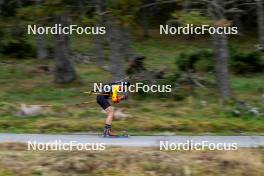 20.09.2024, Font-Romeu, France (FRA): Julien Petitjacques (BEL) - Biathlon summer training, Font-Romeu (FRA). www.nordicfocus.com. © Authamayou/NordicFocus. Every downloaded picture is fee-liable.