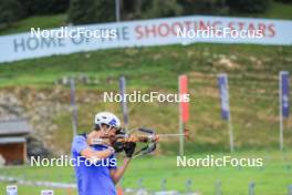 04.09.2024, Lenzerheide, Switzerland (SUI): Sturla Holm Laegreid (NOR) - Biathlon summer training, Lenzerheide (SUI). www.nordicfocus.com. © Manzoni/NordicFocus. Every downloaded picture is fee-liable.