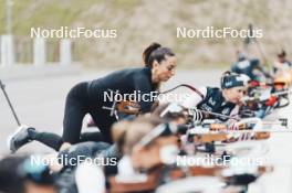 19.05.2024, Forni Avoltri, Italy (ITA): Lisa Vittozzi (ITA) - Biathlon summer training, Forni Avoltri (ITA). www.nordicfocus.com. © Del Fabbro/NordicFocus. Every downloaded picture is fee-liable.