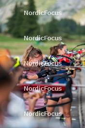 29.08.2024, Bessans, France (FRA): Oceane Michelon (FRA) - Biathlon summer training, Bessans (FRA). www.nordicfocus.com. © Authamayou/NordicFocus. Every downloaded picture is fee-liable.