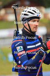 16.09.2024, Lenzerheide, Switzerland (SUI): Fabien Claude (FRA) - Biathlon summer training, Lenzerheide (SUI). www.nordicfocus.com. © Manzoni/NordicFocus. Every downloaded picture is fee-liable.