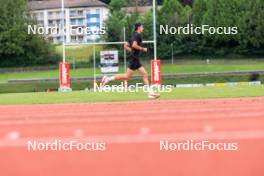 03.07.2024, Saint-Claude, France (FRA): Eric Perrot (FRA) - Biathlon summer training, Premanon (FRA). www.nordicfocus.com. © Manzoni/NordicFocus. Every downloaded picture is fee-liable.