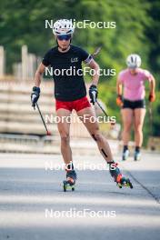 17.07.2024, Martell, Italy (ITA): Michela Carrara (ITA) - Biathlon summer training, Martell (ITA). www.nordicfocus.com. © Barbieri/NordicFocus. Every downloaded picture is fee-liable.