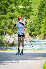 17.07.2024, Martell, Italy (ITA): Lisa Vittozzi (ITA) - Biathlon summer training, Martell (ITA). www.nordicfocus.com. © Barbieri/NordicFocus. Every downloaded picture is fee-liable.