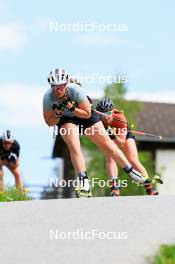 20.05.2024, Lenzerheide, Switzerland (SUI): Lena Haecki-Gross (SUI) - Biathlon summer training, Lenzerheide (SUI). www.nordicfocus.com. © Manzoni/NordicFocus. Every downloaded picture is fee-liable.