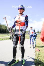 15.09.2024, Lenzerheide, Switzerland (SUI): Quentin Fillon Maillet (FRA) - Sommer Nordic Event 2024, Sommer Biathlon Cup, Lenzerheide (SUI). www.nordicfocus.com. © Manzoni/NordicFocus. Every downloaded picture is fee-liable.