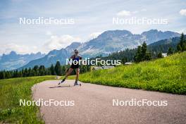 28.06.2024, Lavaze, Italy (ITA): Juni Arnekleiv (NOR) - Biathlon summer training, Lavaze (ITA). www.nordicfocus.com. © Barbieri/NordicFocus. Every downloaded picture is fee-liable.