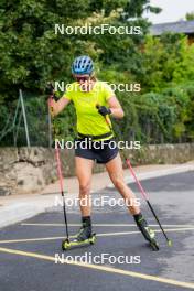 02.09.2024, Font-Romeu, France (FRA): Hanna Oeberg (SWE) - Biathlon summer training, Font-Romeu (FRA). www.nordicfocus.com. © Authamayou/NordicFocus. Every downloaded picture is fee-liable.